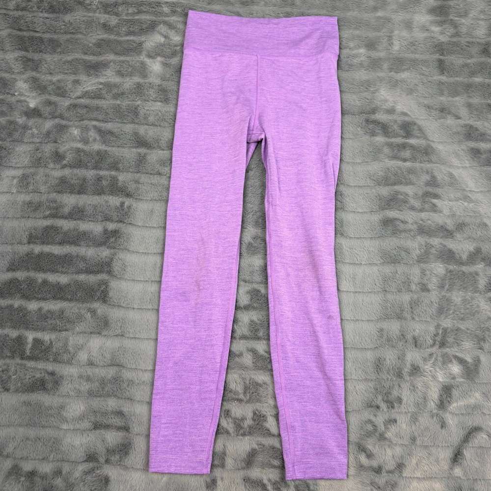 Nike One Dri-FIT Womens Purple Heathered High Waisted Leggings Size M 12611